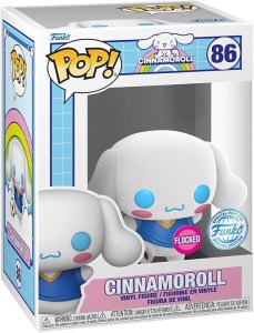 FUNKO POP SANRIO CINNAMOROLL WITH SOCCER BALL FLOCKED SPECIAL EDITION